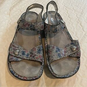 Alegria Vienna Baby Hueies Sandal Women's 42 Multi-Color Sandals VIE-132 Leather